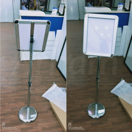 Clip-On Poster Stand